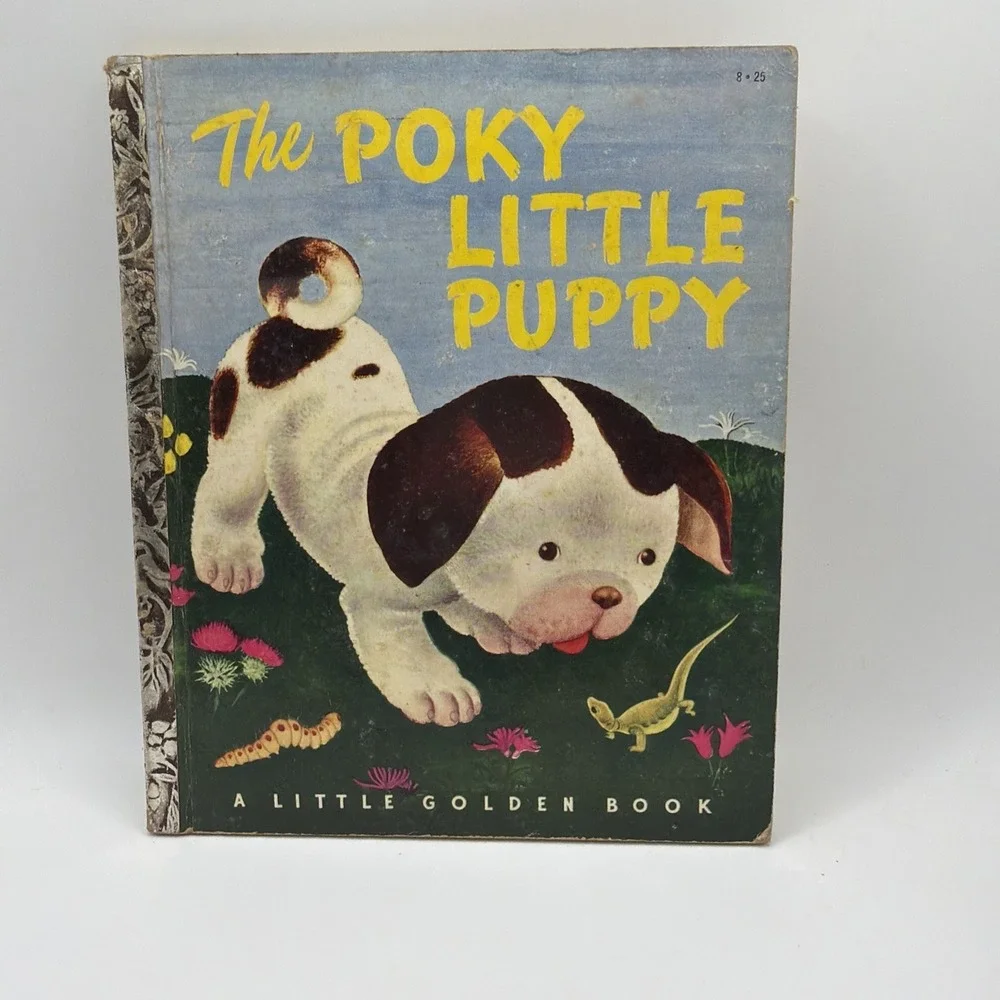 Vintage 1942 The Poky Little Puppy Little Golden Book by Janette Sebring Lowrey